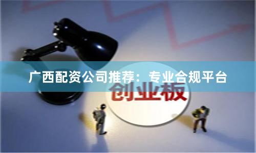 广西配资公司推荐：专业合规平台